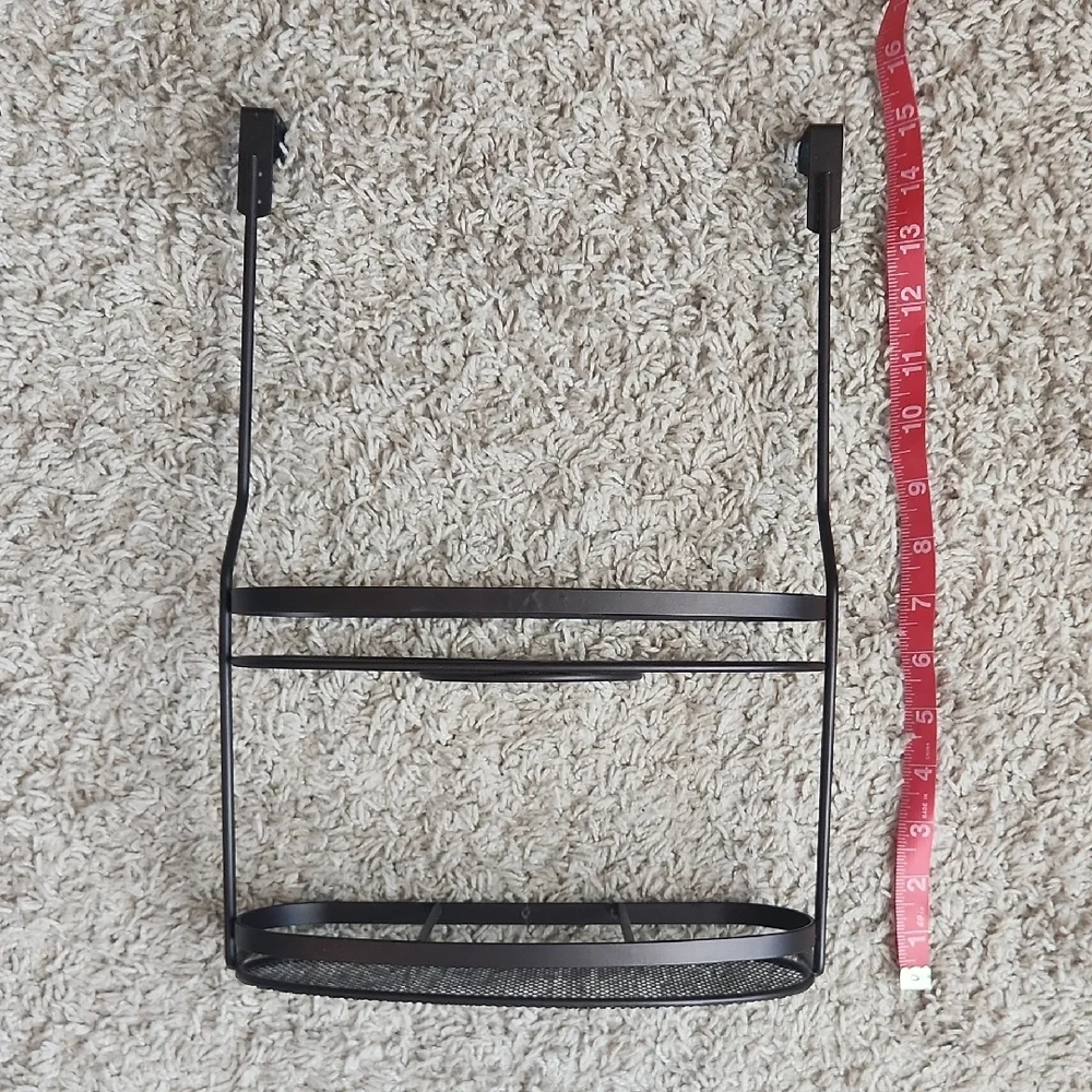 Black Metal Wall Shelf